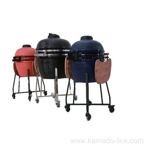 BBQYQL Offers 21'' Clay Burger Grill Oven